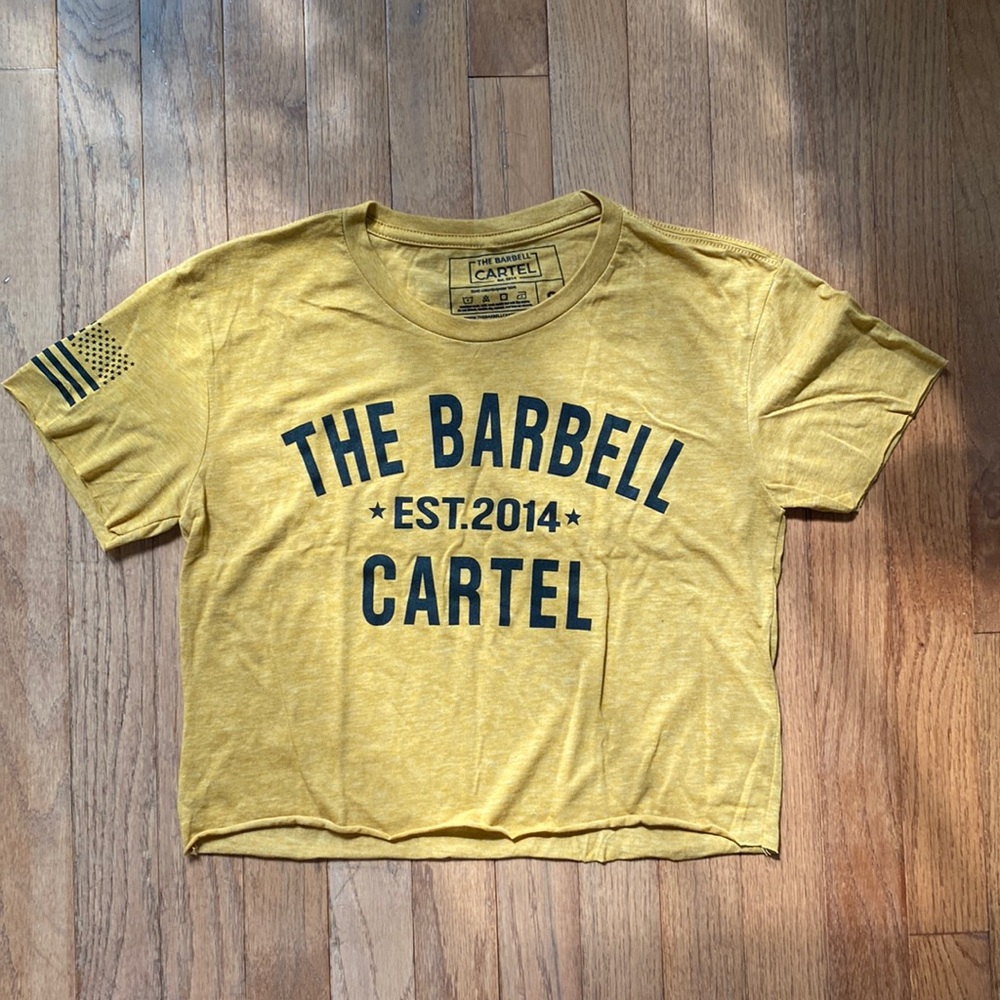 Barbell Cartel crop top